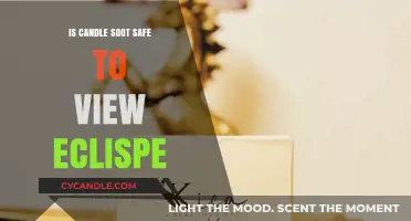 Is Candle Soot a Safe Alternative for Eclipse Viewing?