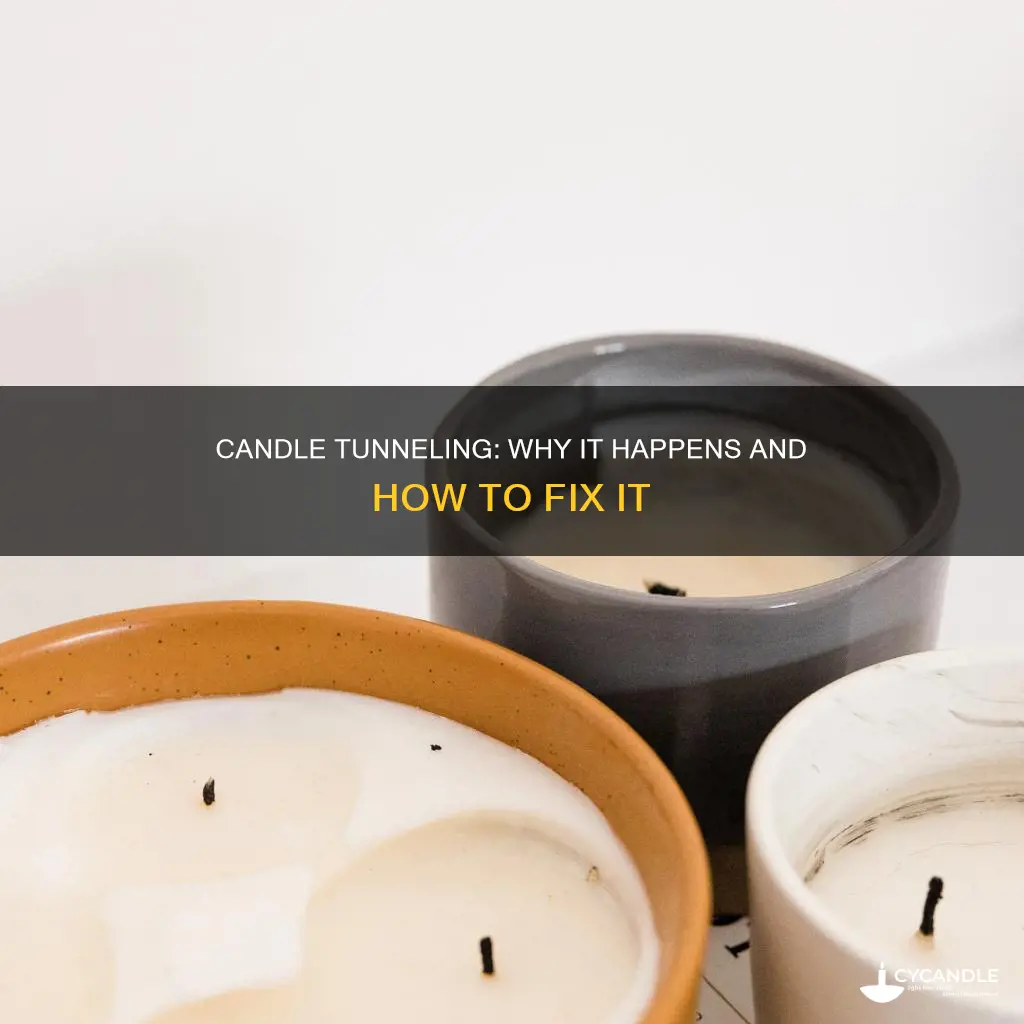 is candle tunneling bad