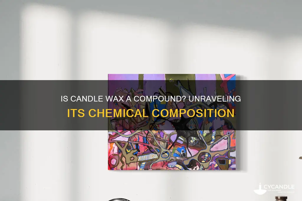 is candle wax a compound