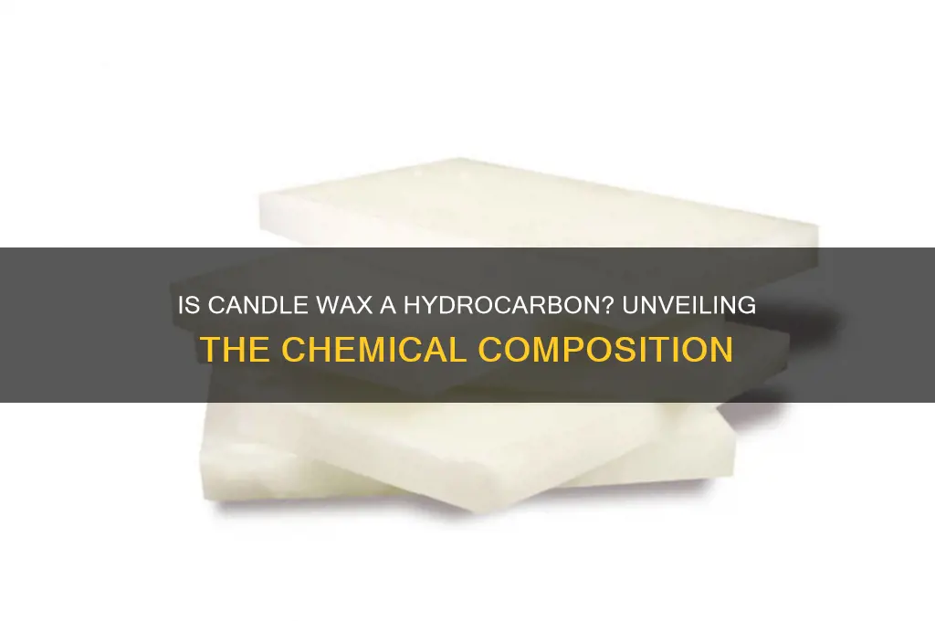 is candle wax a hydrocarbon