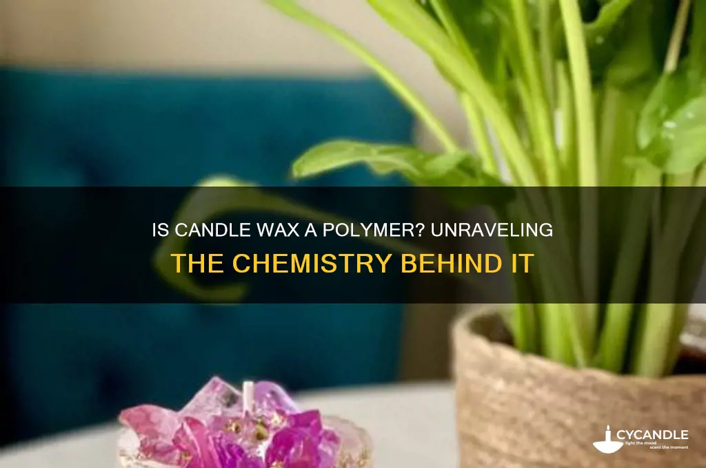 is candle wax a polymer