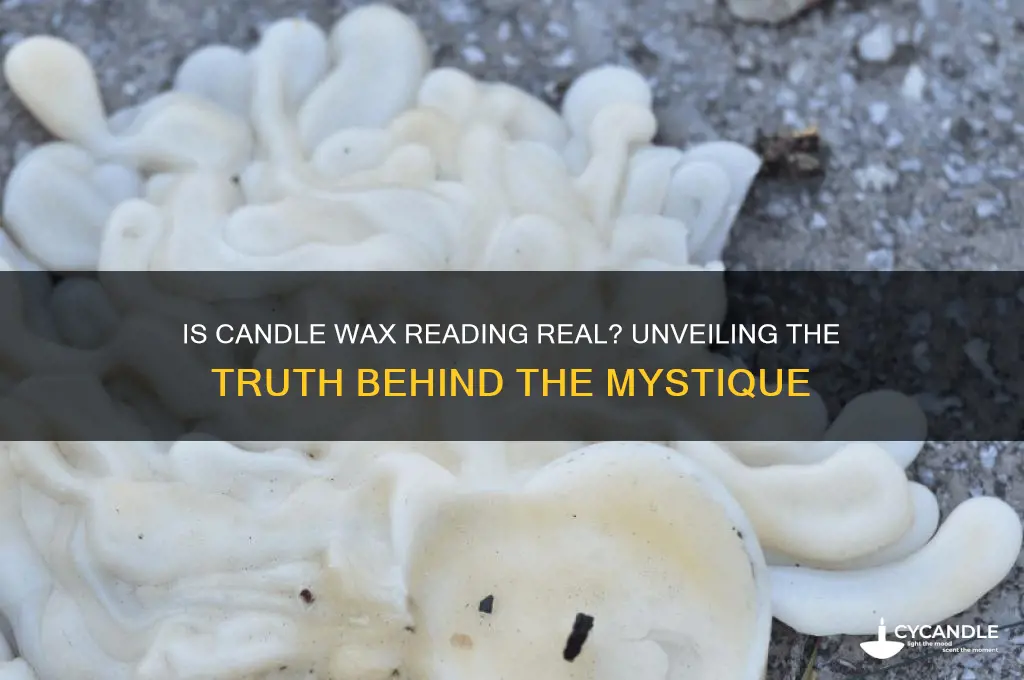 is candle wax reading true