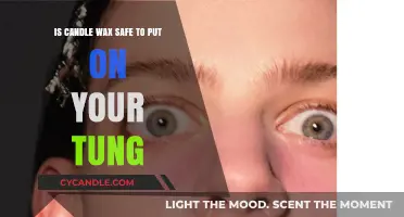 Is Candle Wax Safe for Your Tongue? Risks and Facts Explained