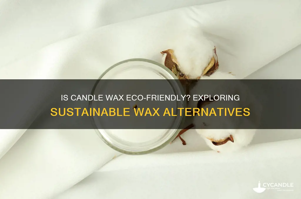 is candle wax sustainable
