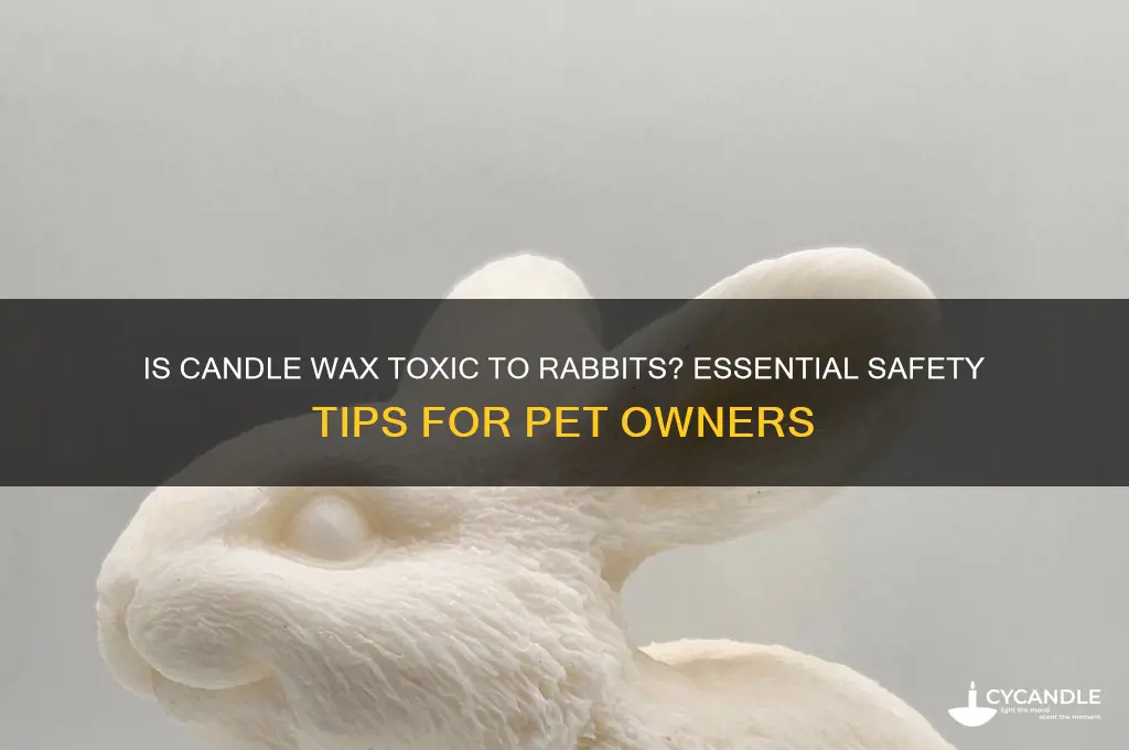 is candle wax toxic to rabbits
