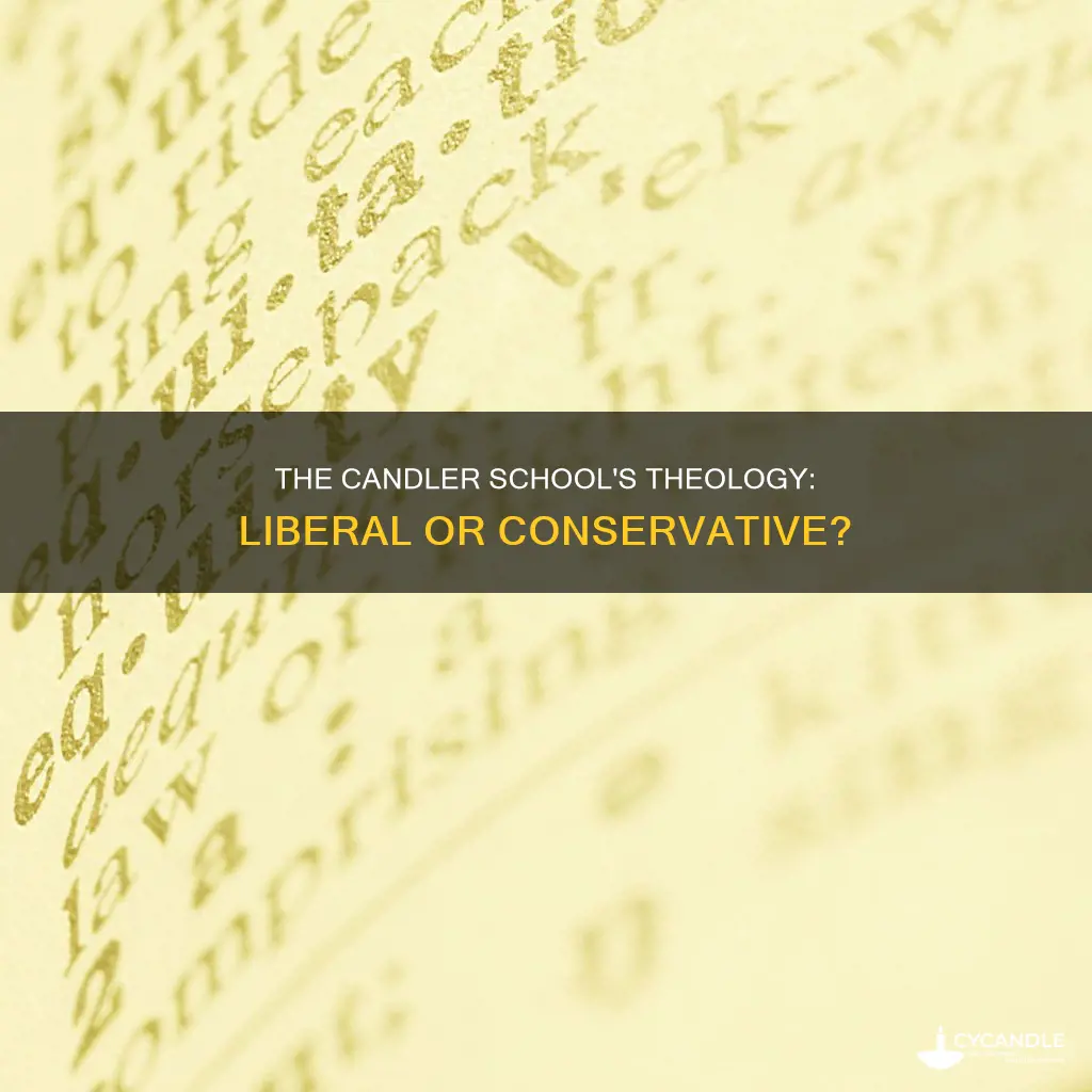 is candler school of theology liberal