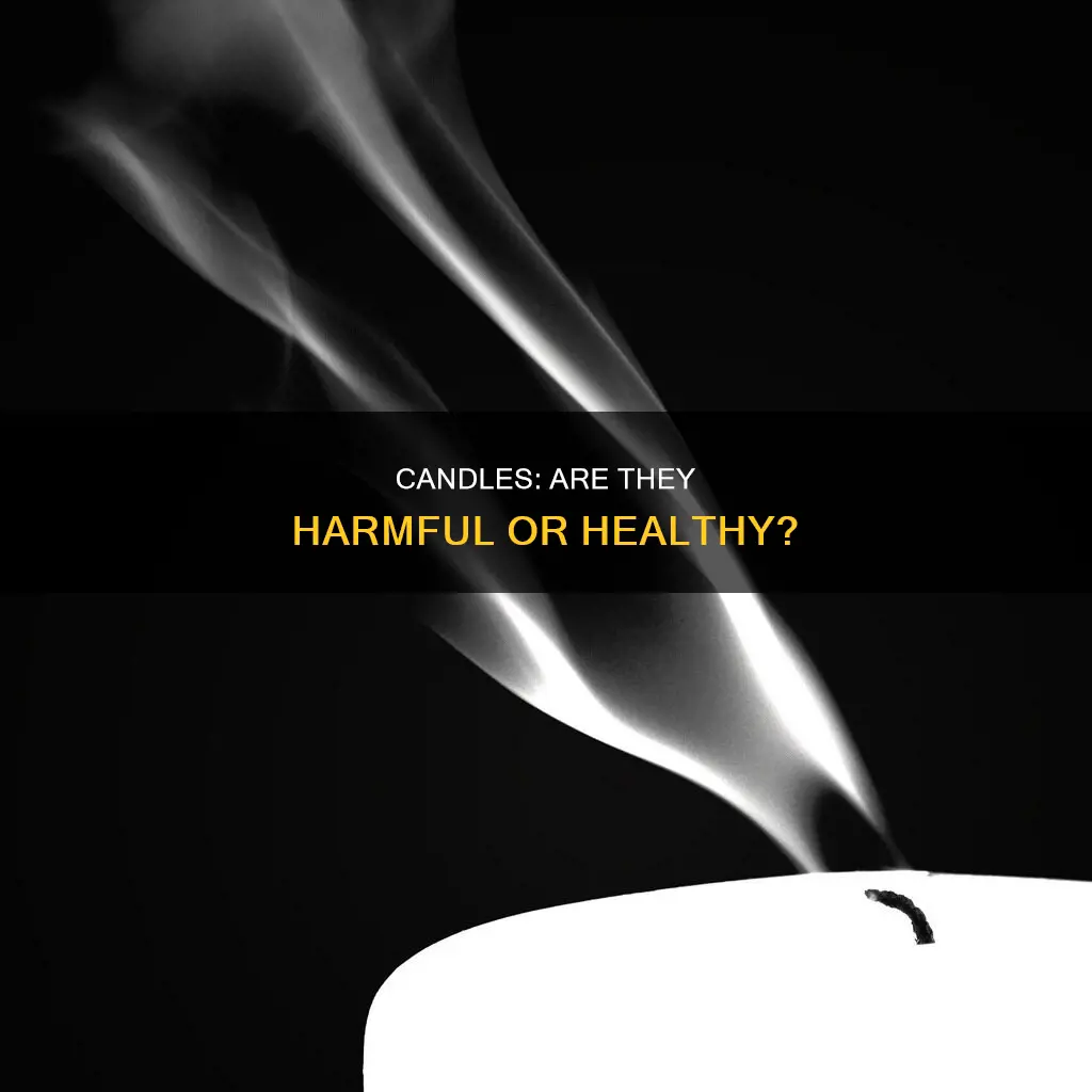is candles bad for health