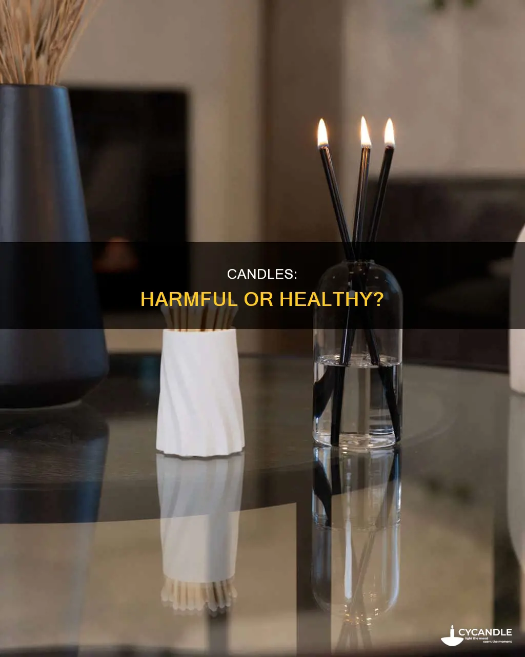 is candles bad for you
