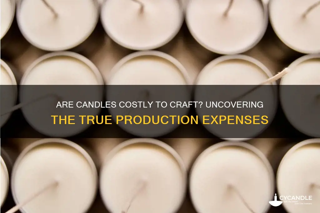 is candles expensive to make