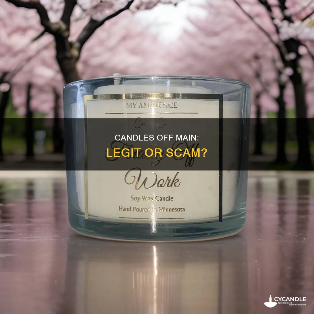 is candles off main legitimate