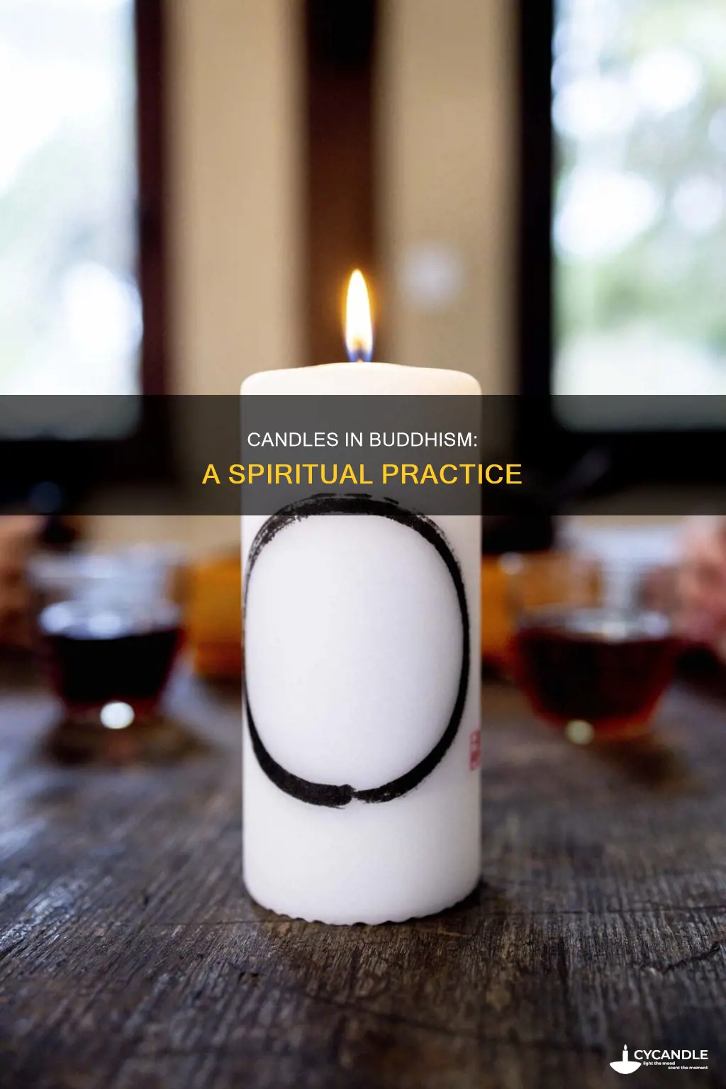 is candles part of buddhism