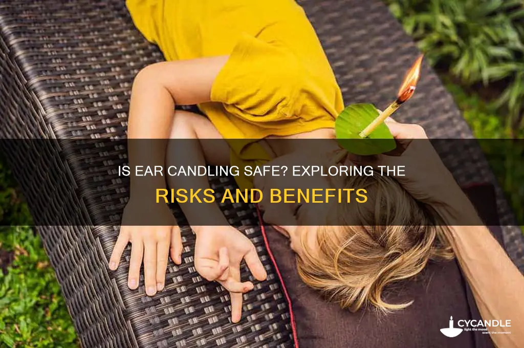 is candling ears safe