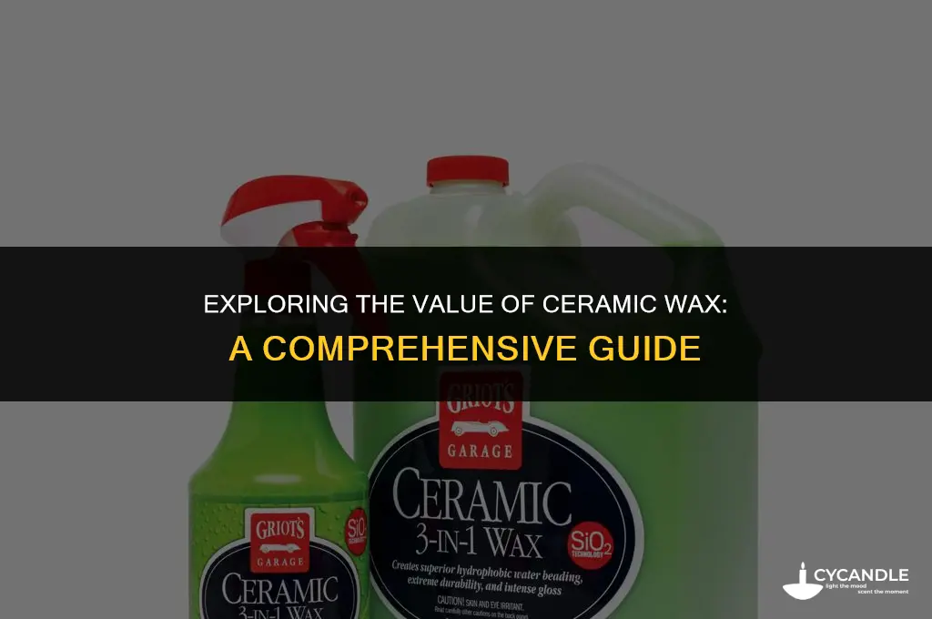 is ceramic wax worth it