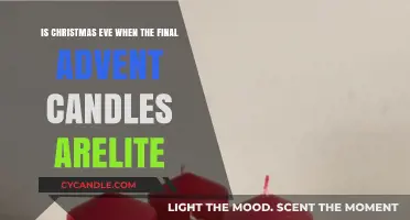 Are Christmas Eve and Final Advent Candles Lit Together?