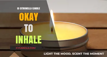 Citronella Candles: Safe to Breathe?