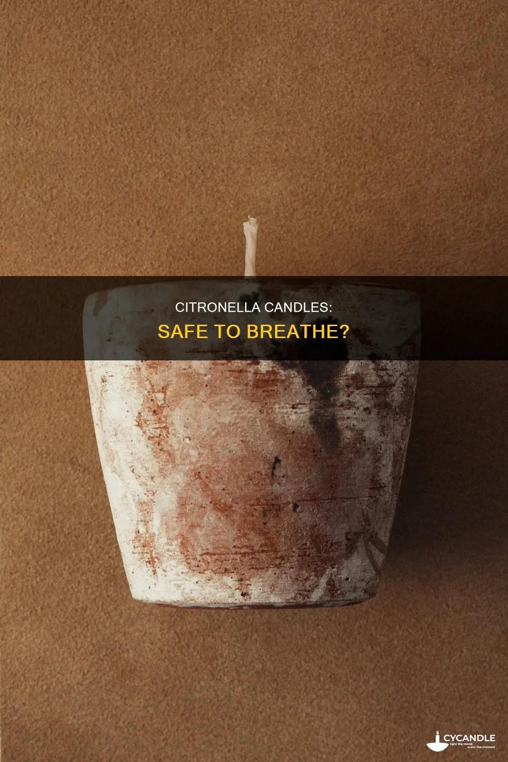 is citronella candle okay to inhale