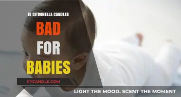 Citronella Candles: Safe or Harmful for Babies?
