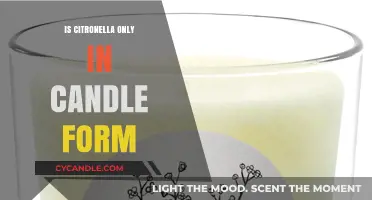 Citronella: Candles and Beyond