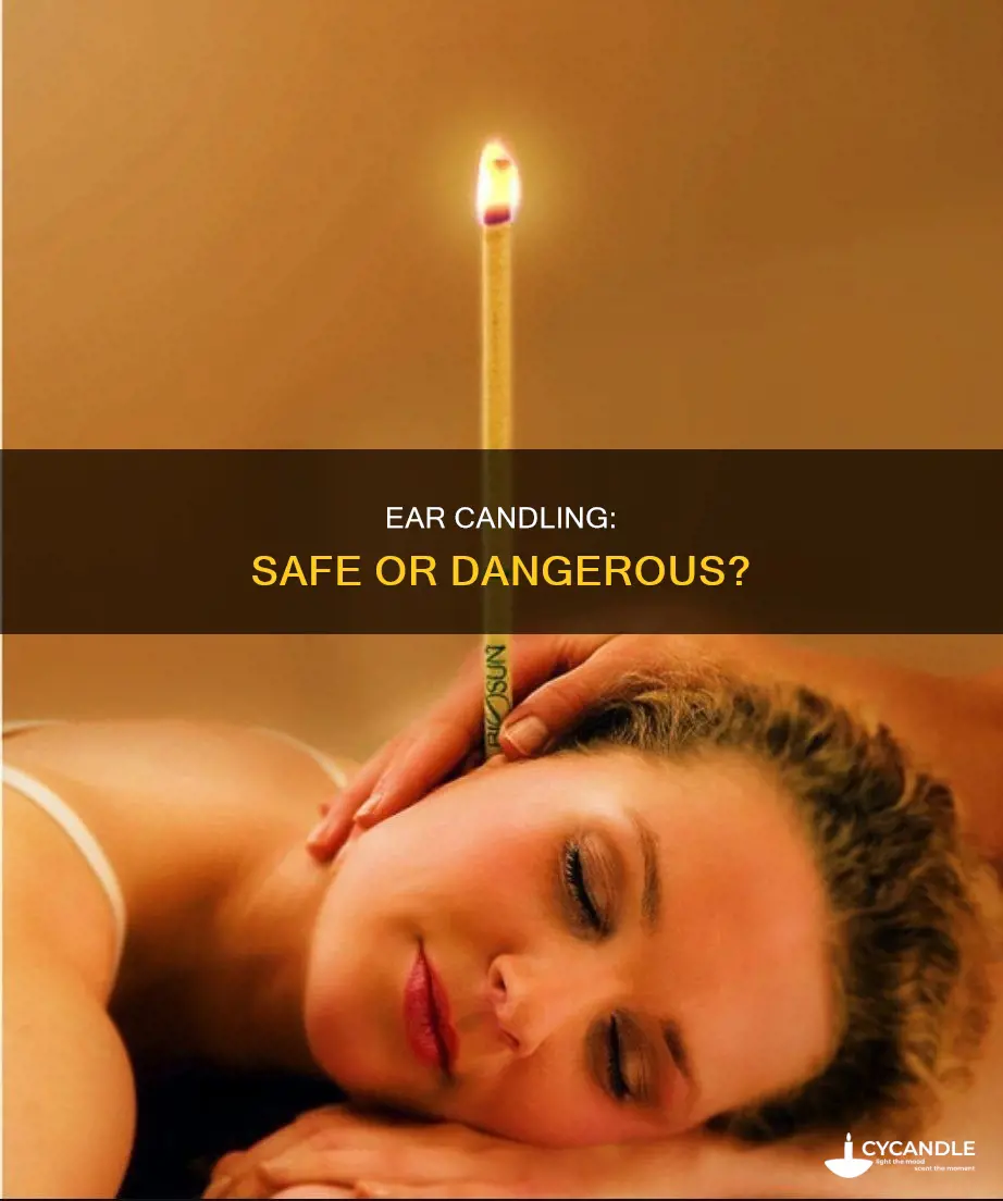 is cleaning you ears with the candle