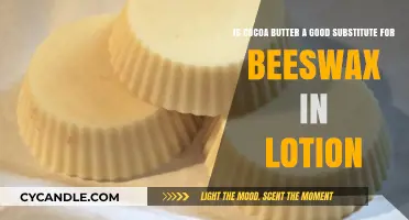 Cocoa Butter vs. Beeswax: Which is Best for DIY Lotion?