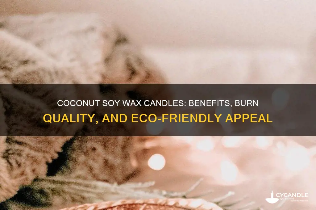 is coconut soy wax good for candles