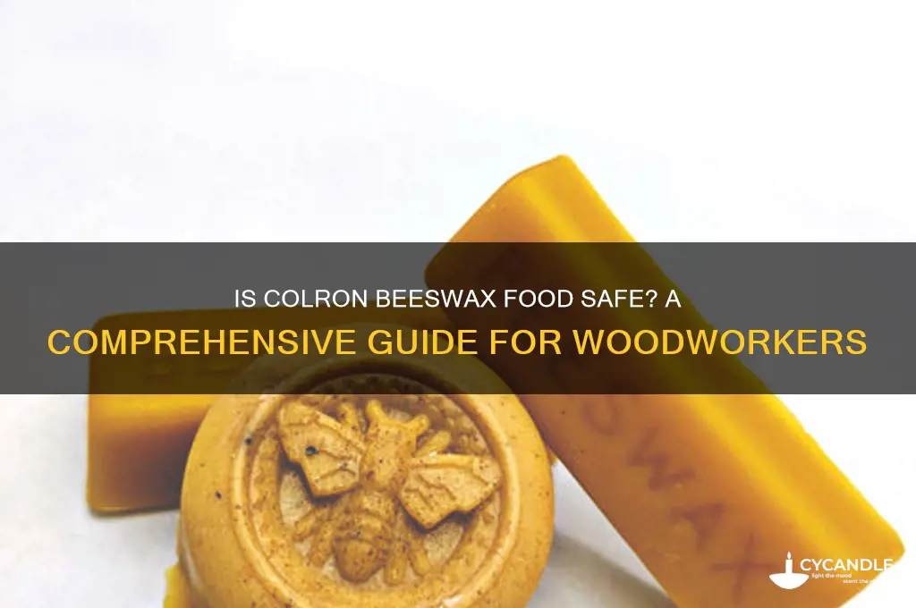 is colron beeswax food safe