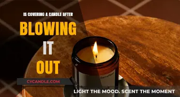 Candle Care: Covering a Candle After Blowing It Out?