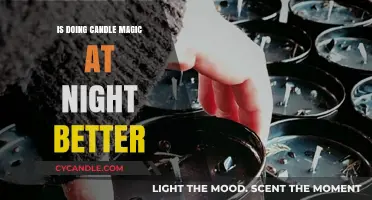 Candle Magic: Is Nighttime the Right Time?