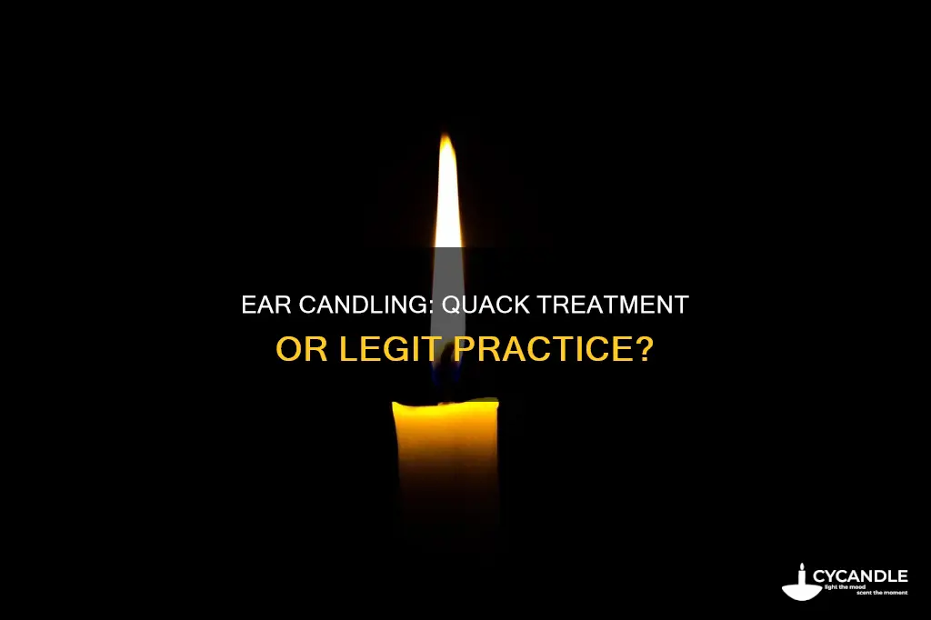 is ear candling a scam