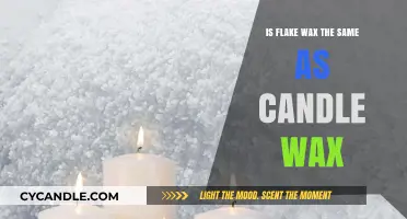 Flake Wax vs. Candle Wax: Understanding the Key Differences