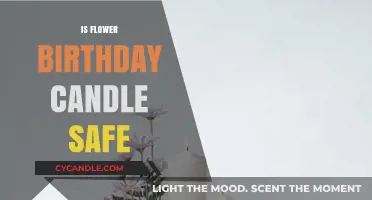 Are Flower-Shaped Birthday Candles Safe for Your Celebration?