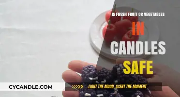 Are Fresh Fruits and Vegetables in Candles Safe? Find Out
