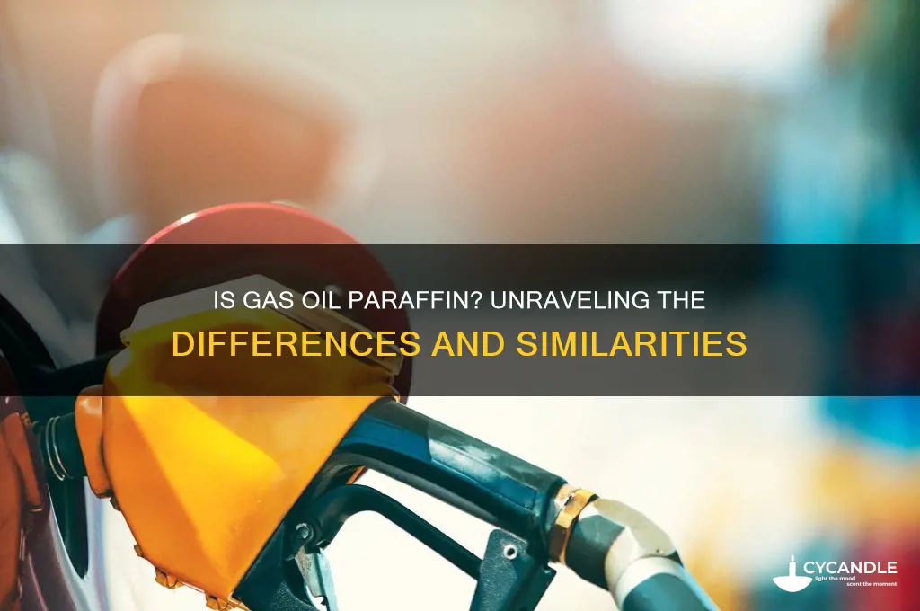 is gas oil paraffin
