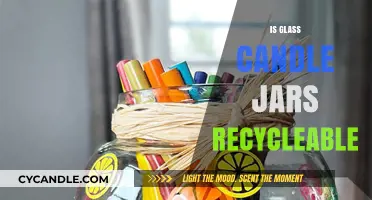 How to Recycle Glass Candle Jars?