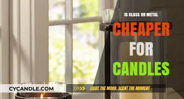 Glass vs Metal: What's the Cheaper Option for Candles?