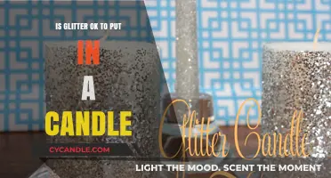 Is Glitter Safe for Candles? A Sparkly Debate Explored