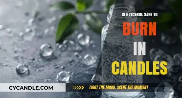 Is Glycerol a Safe Alternative for Burning in Candles?