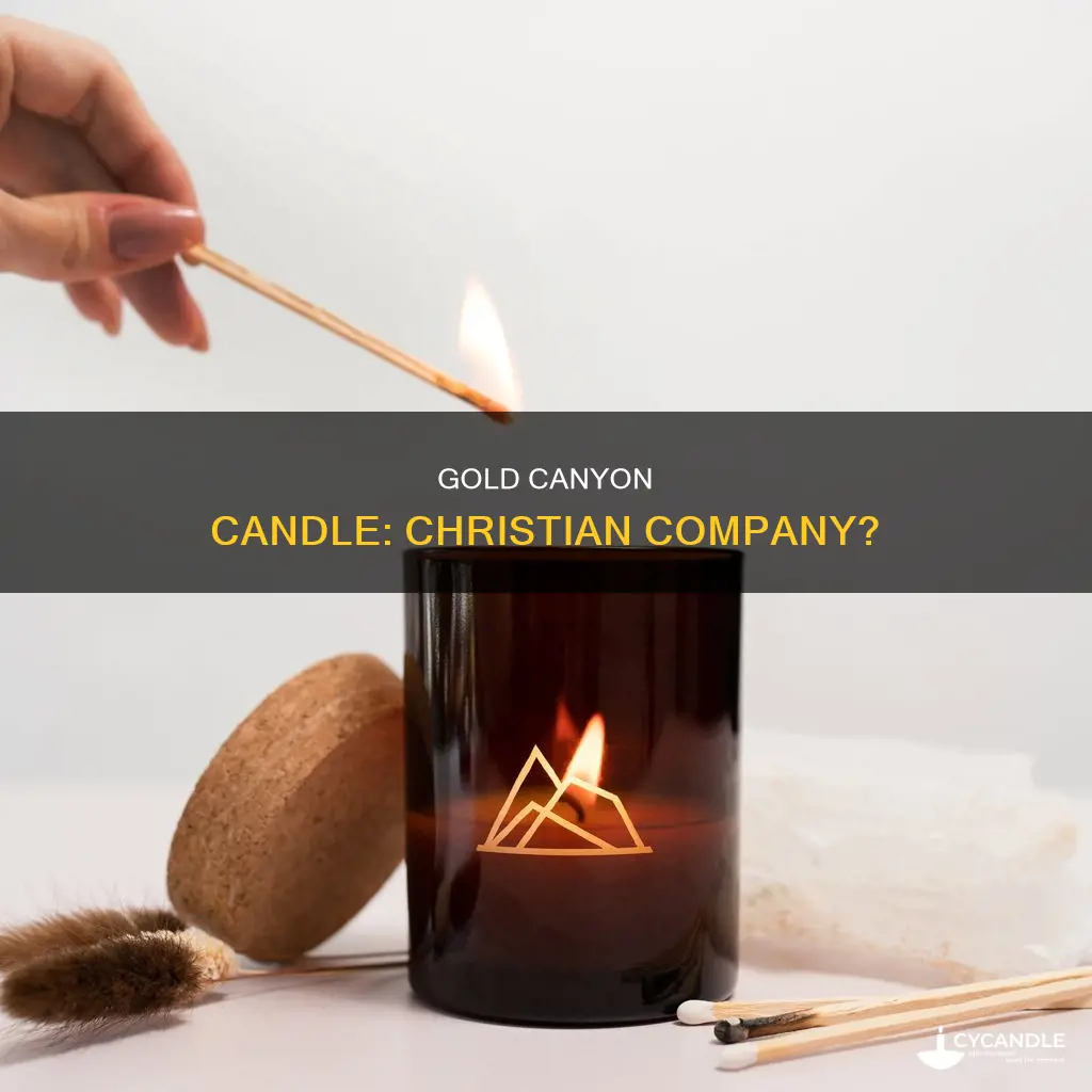 is gold canyon candle a christian compony