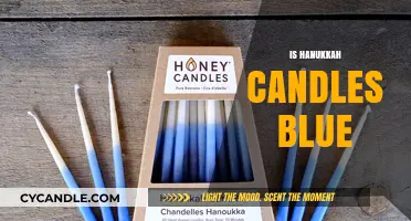 The Hanukkah Candles: Why Blue?