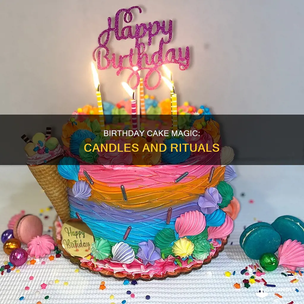 is having a birthday cake a form of candle magic