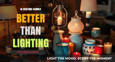 Heating vs. Lighting Candles: Which Method Enhances Ambiance Better?