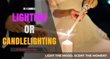 Candle Lighting vs. Candelighting: Unraveling the Correct Term and Usage