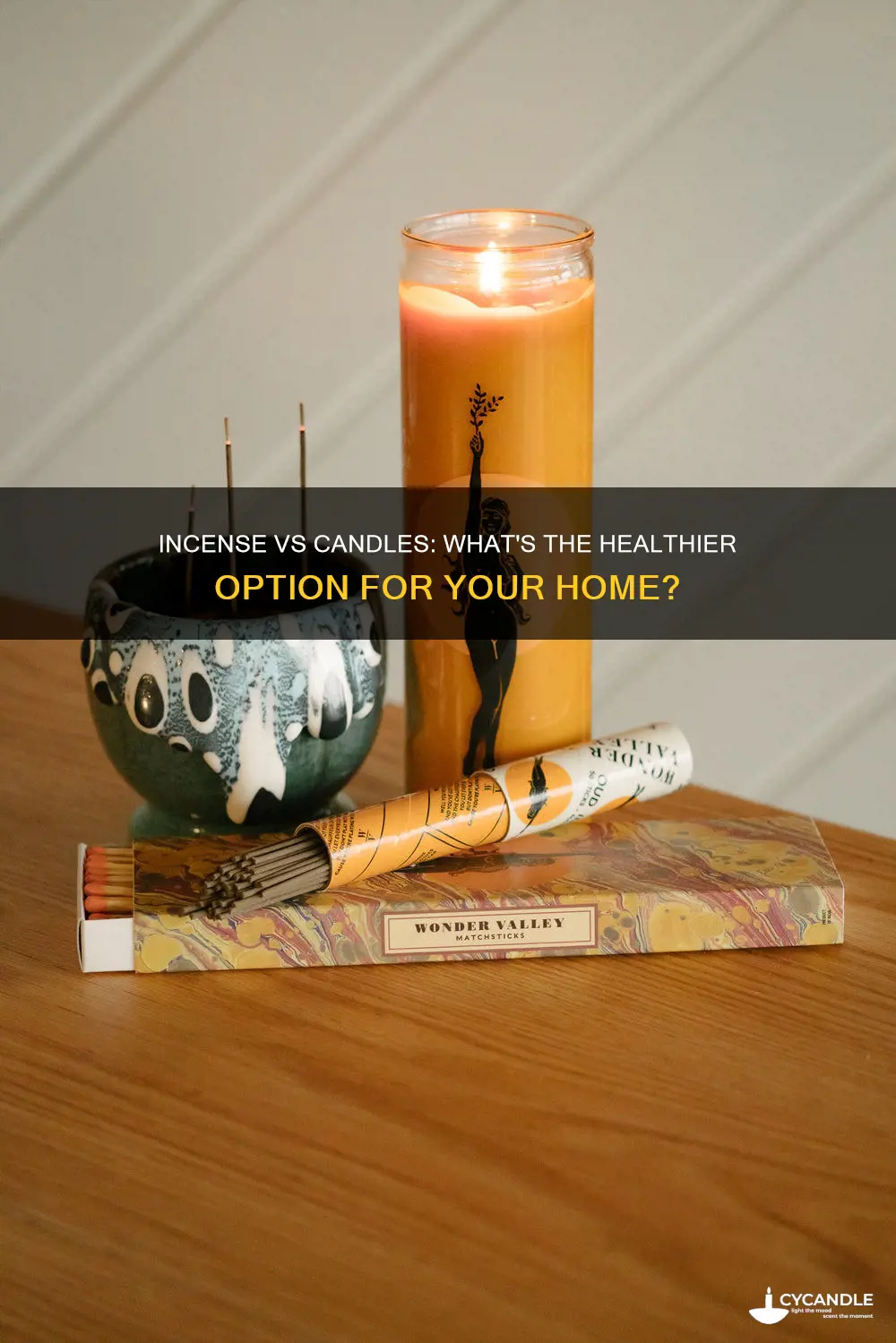 is incense better for you than candles