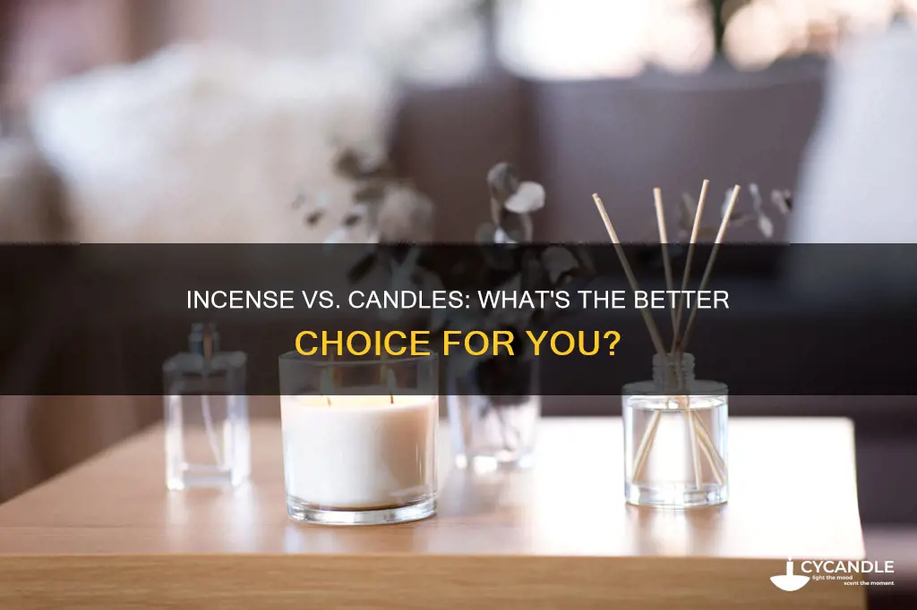 is incense better than candles