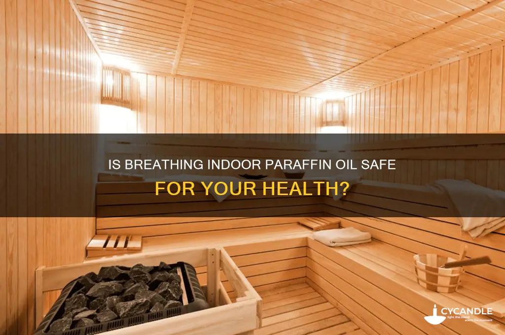 is indoor paraffin oil healthy to breathe