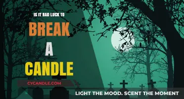 Breaking Candles: Bad Luck or Superstition?