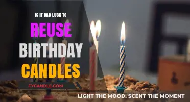Superstitions Around Reusing Birthday Candles: Bad Luck or Not?