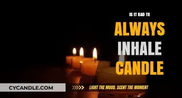 The Dangers of Constant Candle Inhalation