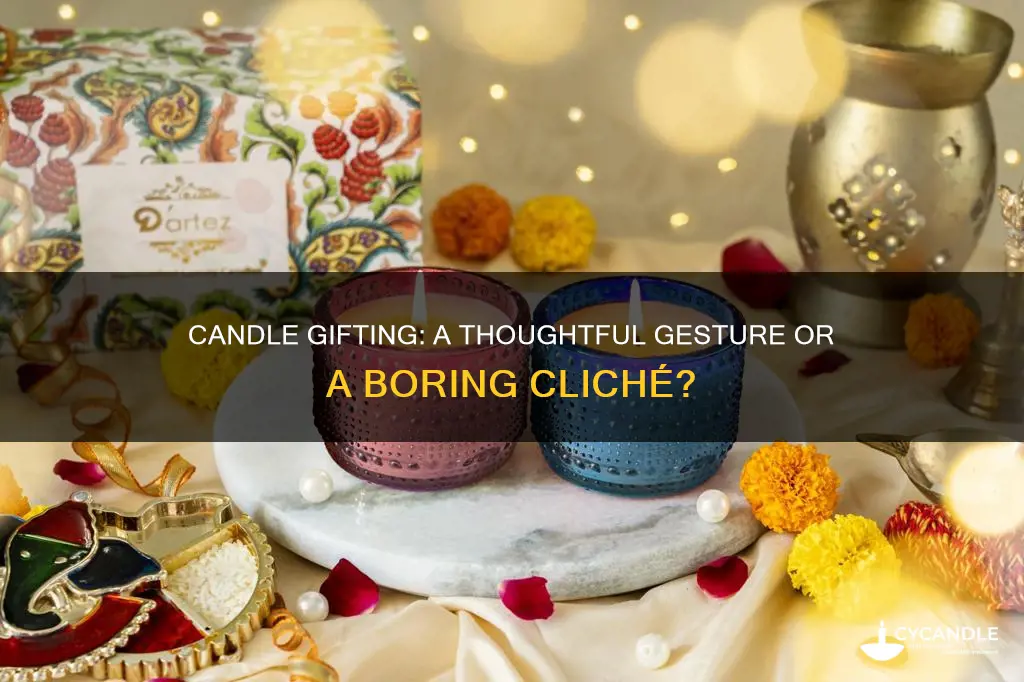 is it bad to gift candles