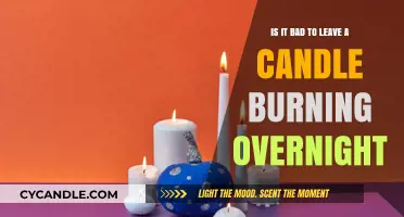 Candle Safety: Risks of Leaving a Candle Burning Overnight